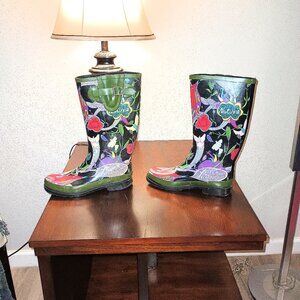 The Saks Peace &Nature Rain Boots